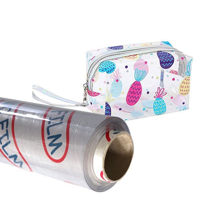 pvc film for Cosmetic bag production